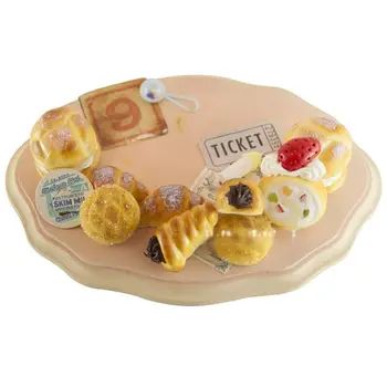 

Jewelry Tools Kawaii Silicone Molds Handmade Resin Bread Food Pendant DIY Mold