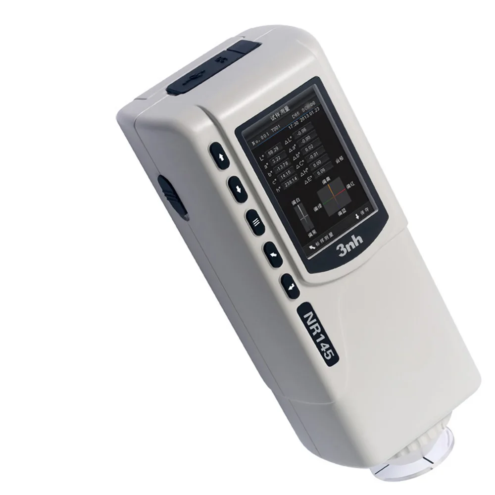 NR145 Portable Colorimeter Color Tester Tools Plastic / Paint / Metal