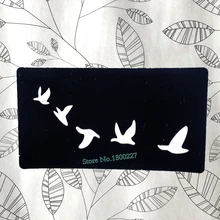 Птицы летают полые татуировки наклейки боди-арт руки и ноги рука татуировки шаблон паста наклейки мультфильм Женщины Дети Рождественский подарок