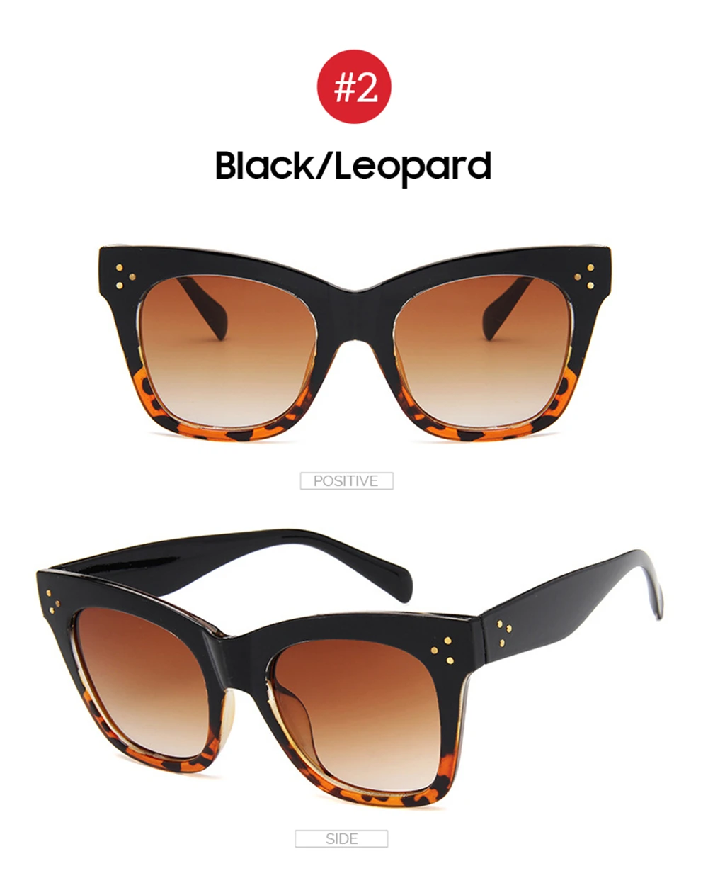 VIVIBEE винтажные леопардовые женские негабаритные солнцезащитные очки с кошачьим глазом модные UV400 квадратные большие женские Солнцезащитные очки Ретро Стиль Оттенки