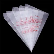 100 шт одноразовый мешок для теста глазурь конвейерное покрытие Кондитерские сумки для украшения кексов помадка торт крем Кондитерская насадка инструмент для выпечки торта