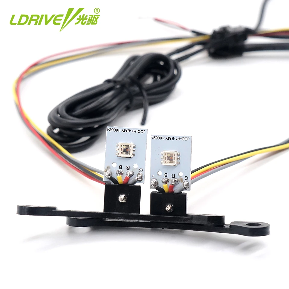 Лидер продаж! 2 шт./лот высокое качество новый светодиод Devil Eye Demon RGB цвет