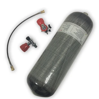 Online AC109101 Neue 4500Psi 9L Composite-Carbon Luft Zylinder Für Tauchen Oder Pcp Air Gun Jagd Mit Ventil Und Füllung Station