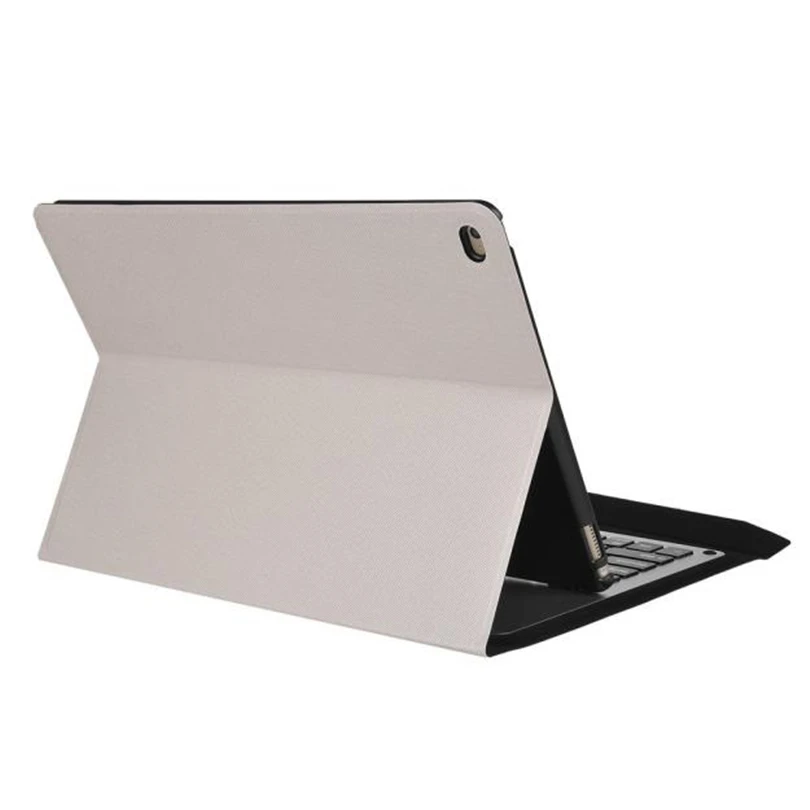 

For iPad Pro 12.9'' Ultra Aluminum Bluetooth Keyboard with PU Leather Case Cover tablet protective case wireless keyboard A30