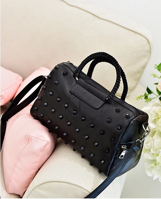 Designer High Quality Sheepskin font b Women b font Leather font b Handbag b font Ladies