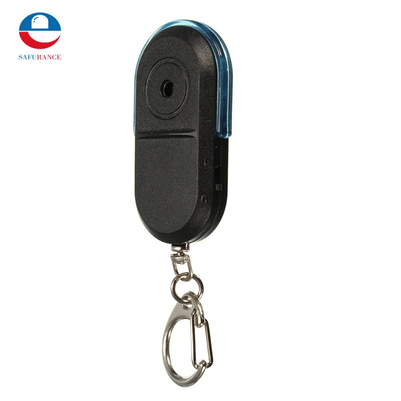 

NEW Wireless Anti-Lost Alarm Key Finder Locator Keychain Whistle Sound LED Light High Quality Free Shipping