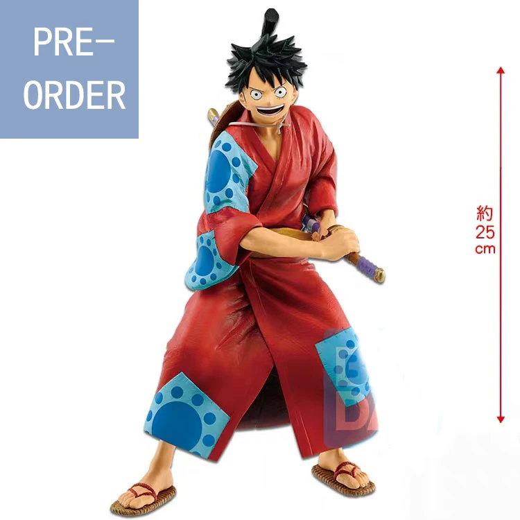 

Presale June Original Banpresto One Piece Figure Japanese Style Monkey D. Ruffy Figures Model Dolls Brinquedos