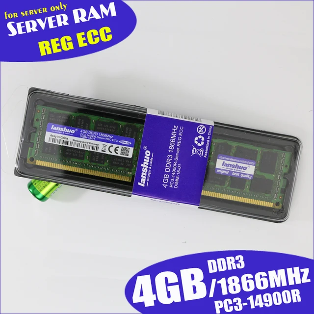 original 8GB DDR3 1333MHz 1600Mhz 1866Mhz 8G 1333 1600 1866 REG ECC server memory RAM 16gb 16g 32gb 32g x58 x79 2011 4GB 4G ECC 4