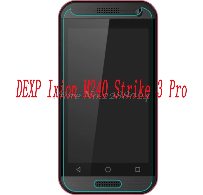 

Smartphone 9H Tempered Glass for DEXP Ixion M240 Strike 3 Pro GLASS Protective Film Screen Protector cover phone