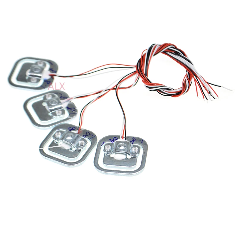 Total 20 kg for Kitchen Scale,human Body Bathroom Scale Jewelry Scale sourcingmap 4 Piece Weighing Sensor Resistance strain Half-bridge