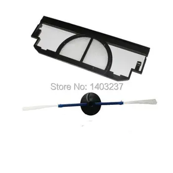 

Side Brush 2 armed Black Filter Replacement Pack Vacuum Cleaner Accessory Kit for iRobot Roomba 400 Series