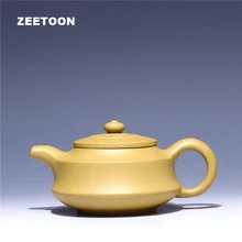 180cc Исин Чай горшок подлинные китайский здравоохранения Фиолетовый Глина Керамика кунг-фу Чай установить все ручной работы Дуань грязи linghua горшок чайник