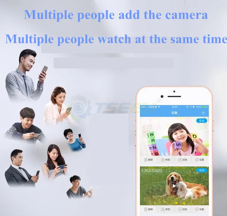 1080P HD супер мини wifi ip камера встроенный аккумулятор приложение ночного видения
