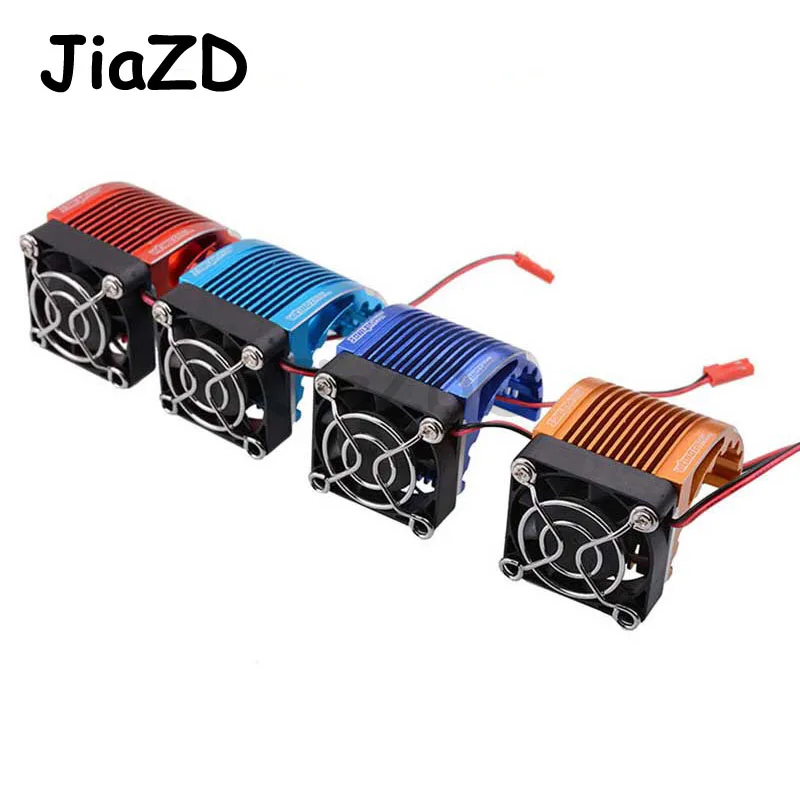 RC CNC радиатор двигателя из сплава 40*40 мм вентилятор для бесщеточного 42 Hobbywing Leopard