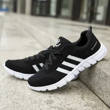 Spring and autumn new casual men shoes Breathable mesh fabric Leisure time motion shoes There is a large size 45-48
