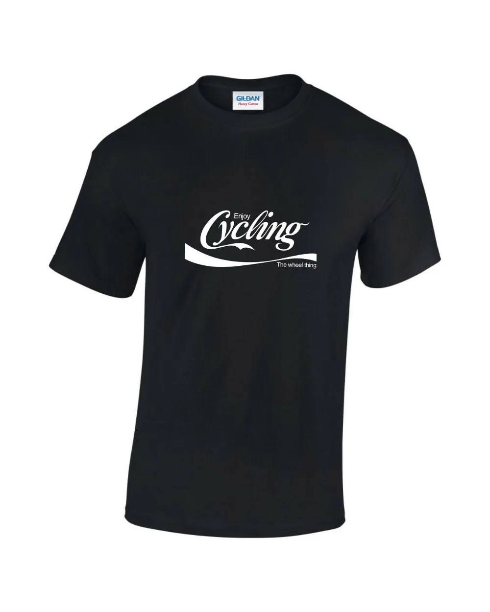 Enjoy Велоспорт велосипед мужские с принтом T-Shirt2019 брендовая футболка Homme Футболки с принтом мужские Harajuku брендовые футболки