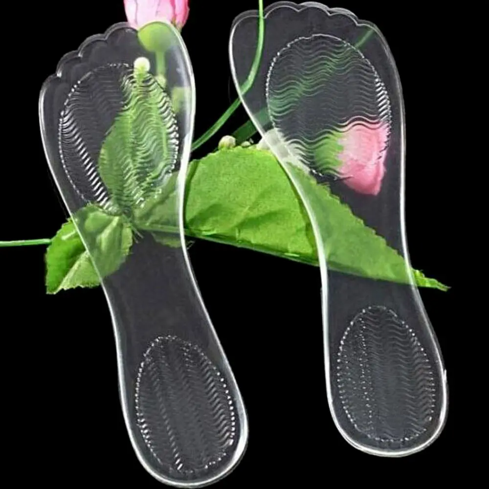 Силиконовые стельки для защиты от натирания ног силиконовая гелевая подушечка стелька противоскользящая обезболивающая встроенный упор для ступней стелька с высоким каблуком плоские ноги падали