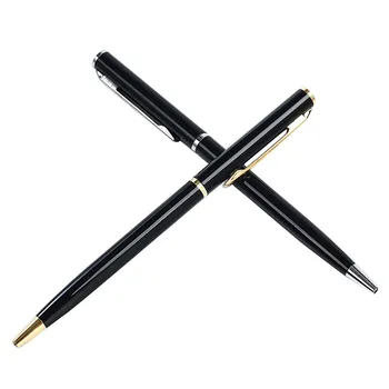 

BAIKINGIFT 3PCS New Arrival Core Metal Ballpoint Pen Rotating Metal Old Oil Pen School Stationery Multicolor
