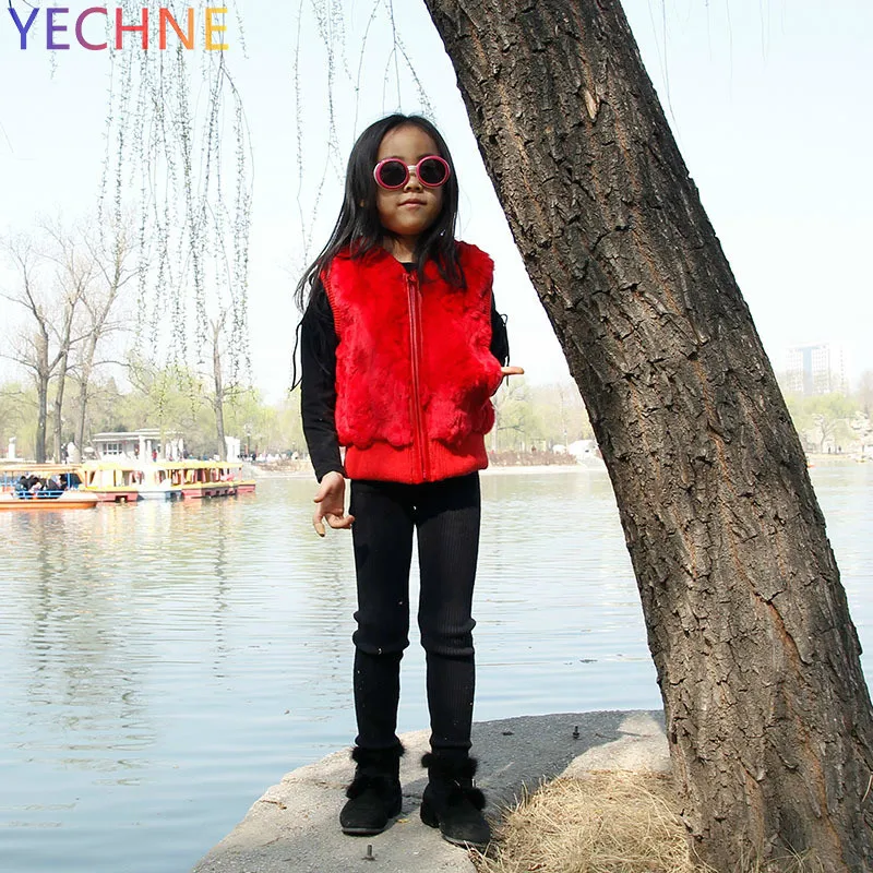 À Lapin Épais 2018 6 De 2 5 Long Marée Manteau Survêtement 7 Gilet 4 Capuchon 3 Enfants 1 Nouvelle Vestes Fourrure Hiver Fille tqv0nx81w