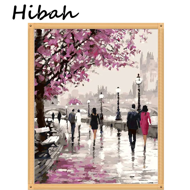 

5D DIY Diamond Painting Cherry Blossom Valentine Mosaic Diamond Cross-stitch Oil Painting Round Diamond Home Decor