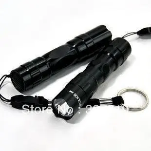 

2pcs 3W Mini strong light Cree LED Flashlight Torch Lamp Energy saving