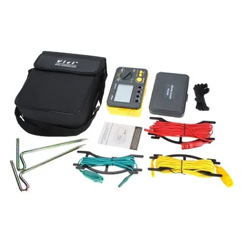 

Megohmmeter 0-2000 Ohm Real Digital Earth Tester VICI VC4105A Ground Resistance Tester Meter