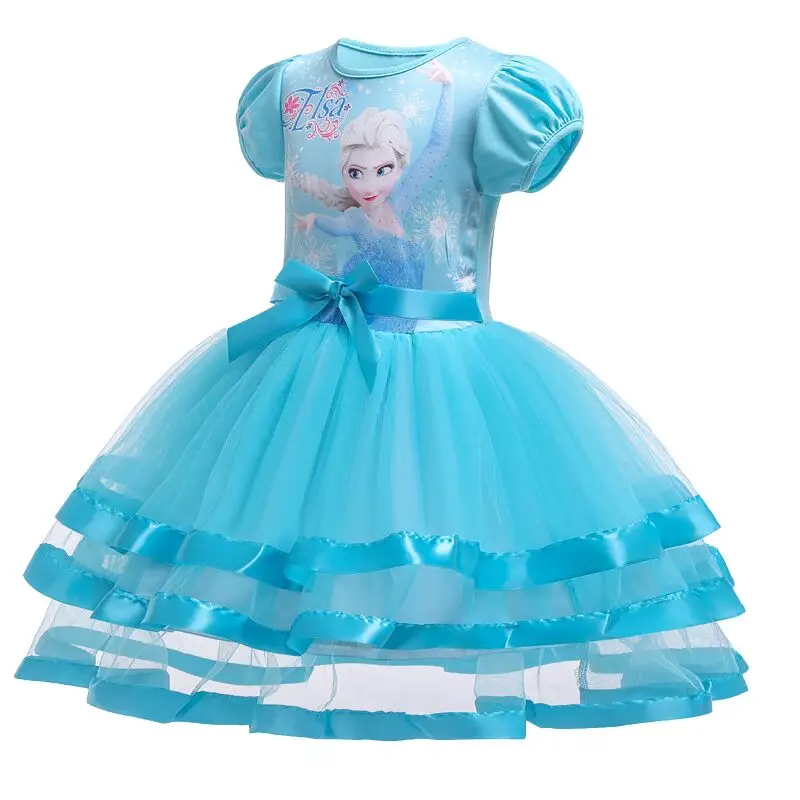 Платье для девочки платье принцессы для праздника новогоднее платье для девочки детская нарядная хлопковая одежда одежда для девочки