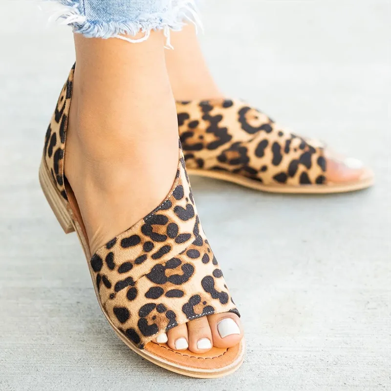Women Sandals 2019 Fashion Summer Shoes For Women Low Heels Sandals Chaussures Femme Peep Toe Women Casual Shoes Woman Clog