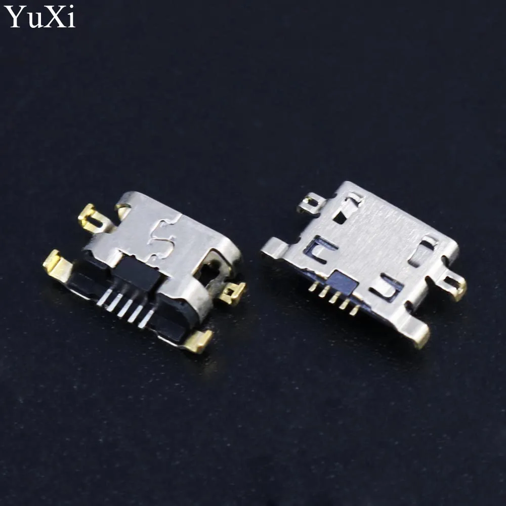 YuXi Micro USB 5pin B Тип гнездовой разъем для HuaWei Lenovo A360T телефон 5 pin зарядный