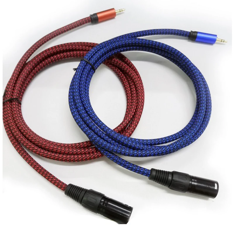 

NOSYA 3 feet XLR microphone cable Canon to 3.5 Audio Cables Free shipping