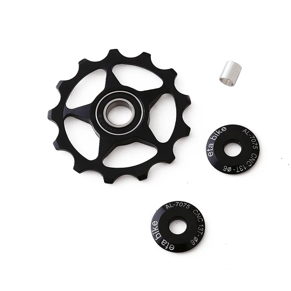 

2018 Bicycle Rear Derailleur Jockey Wheel MTB Mountain Road Bike Install Part Aluminum Alloy 13T Roller Idler Pulley Component