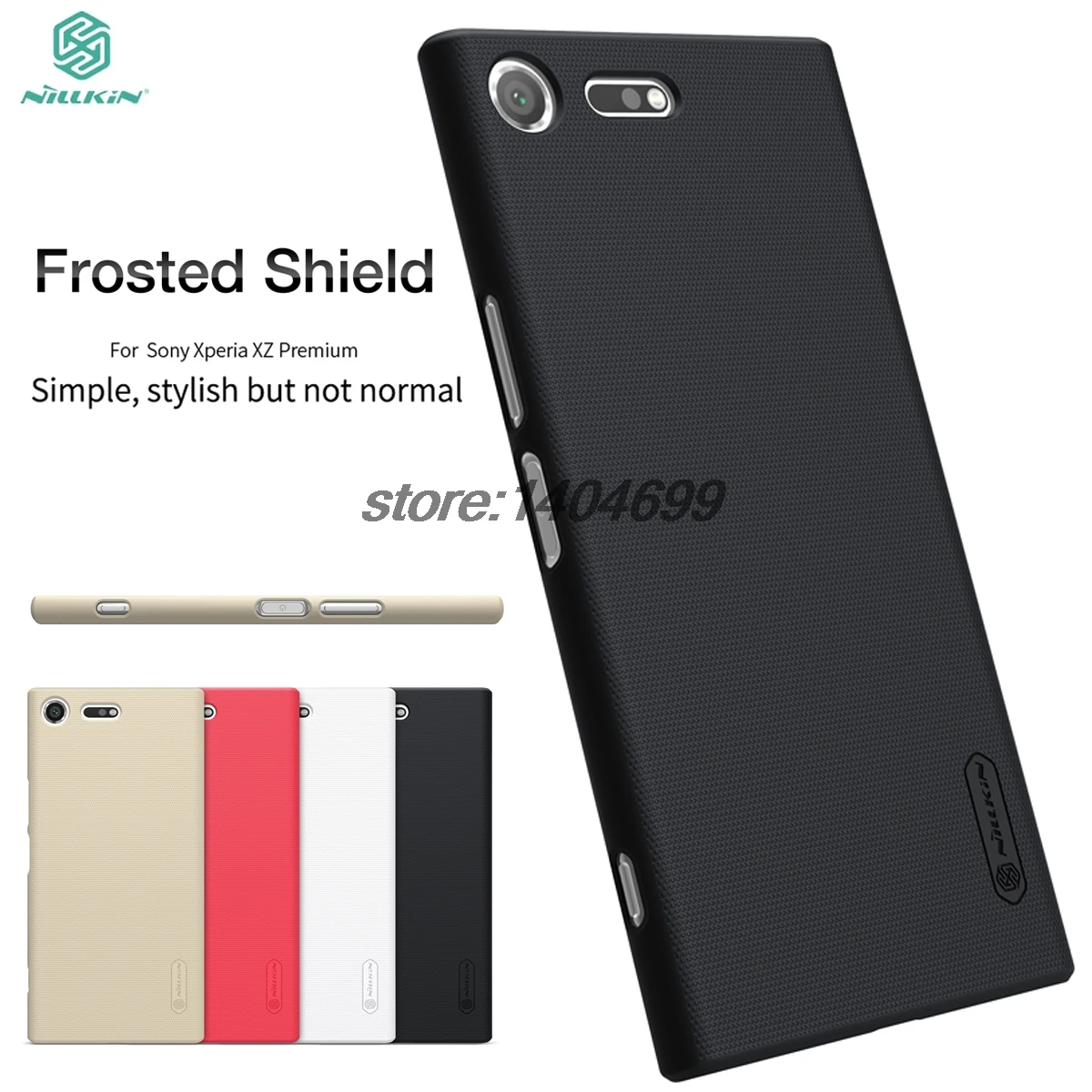 

sFor Sony Xperia XZ Premium Case Nillkin Frosted Shield Matte Back Cover For Sony XZ Premium 5.5" Phone