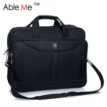 Portable Laptop Bags Crossbody Briefcase Business Men Bag Bolsas Homme Large Capacity Oxford Briefcases For Men with Long Straps