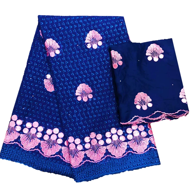 

Bazin Riche Fabric 5+2Yards 2019 New Design Cotton African High Quality Cotton Siwss With stones For Wedding JJ266-1