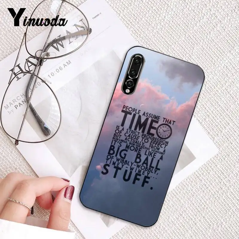Yinuoda Doctor who tardis иллюстрации синий чехол для телефона Huawei P9 P10 Plus Mate9 10 Mate10 Lite P20 Pro