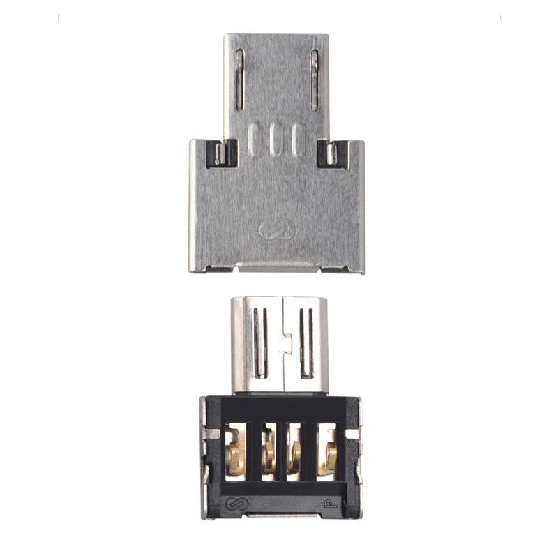 Переходник Mini OTG Micro USB Type C к разъему компактный портативный разъем сплиттер для