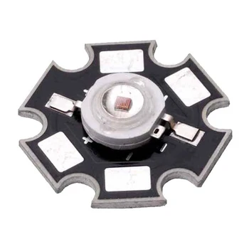 

100pcs / lot 20mm Star Base 1W Yellow 580nm~590nm 2.4V~2.6V 350mA LED Light Lamp Emitter