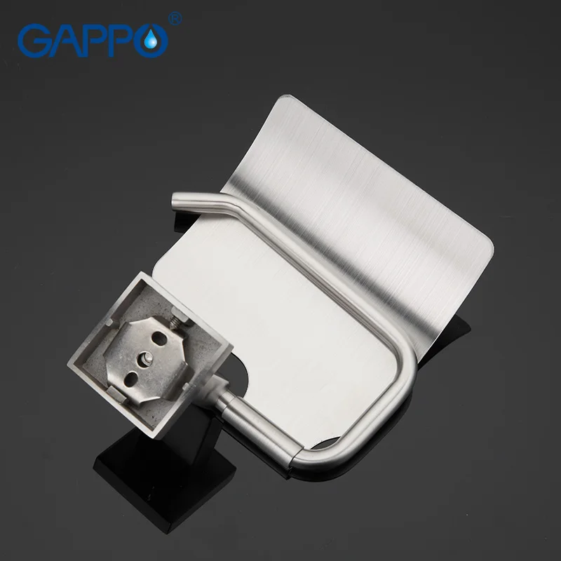 Online GAPPO Papier Halter Abdeckung rolle Wc Papier halter Edelstahl Rolle Papier Aufhänger mit Abdeckung Bad Zubehör Wand Montieren