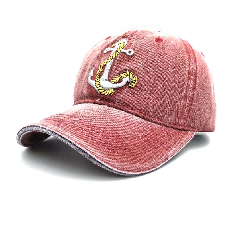 XEONGKVI корейский бренд Snapback якорь пиратского корабля бейсболки Демисезонный