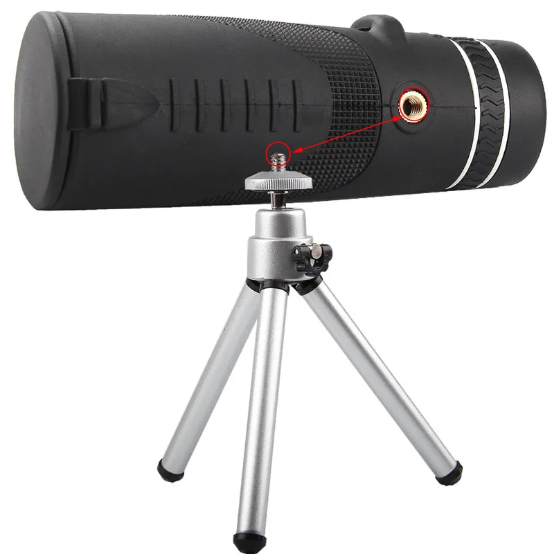 HD 40x60 Monocular High Definition Telescope for Mobilephone Low Light Night Vision RL38-0006-15