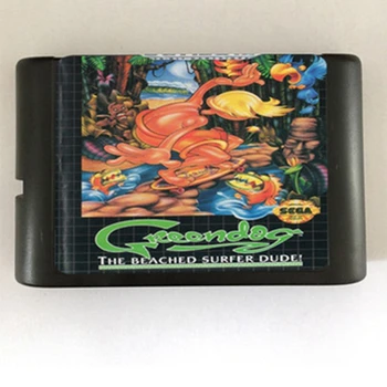 

Green Dog Game Cartridge Newest 16 bit Game Card For Sega Mega Drive / Genesis System