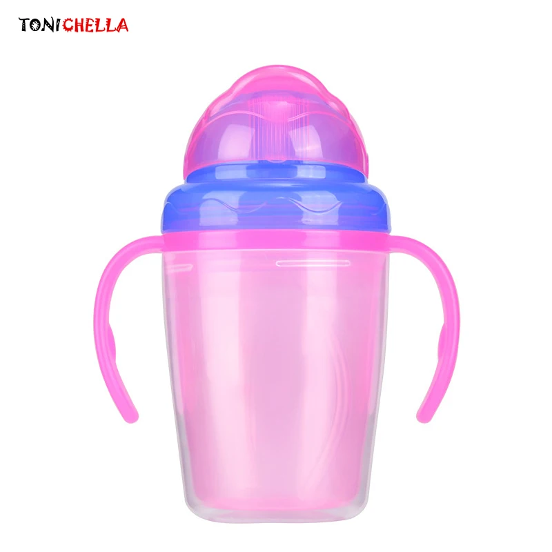 Children-Learn-To-Drink-Bottle-Infant-Training-Cups-Baby-Plastic-Water-Mug-Double-Handle-Design-Easy-Grab-Bottles-Drinkware-T0666 (10)