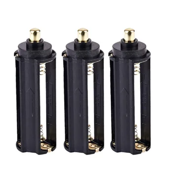 

LED lamp 2017 New 3 x 3 AAA Battery Holder Spring Case Box For Flashlight Torch High Quality