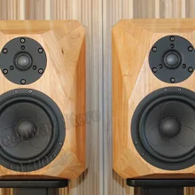 6,5 дюймов Hi-End книжная полка динамик/громкоговоритель сканирующее устройство говорить 6620/7100/70009/6640 твитер+ 8741 СЧ-бас древесины