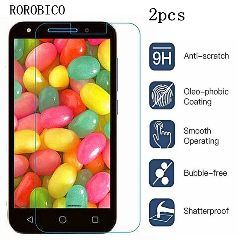 2 шт. закаленное стекло для Alcatel Idol 3 5 дюймов 6045 6045Y 4 7 6039 6039A A30 Pop 4S U5 Star 5022D защитный