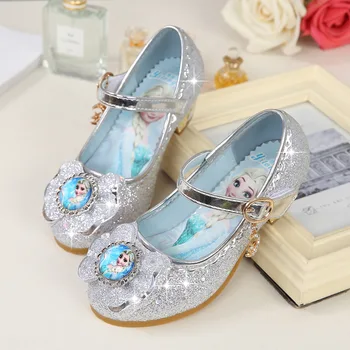 

Toddler else dancing and party shoes for girls spring flat else shoe 3~15 years old bling and fashion kids girls leather shoes