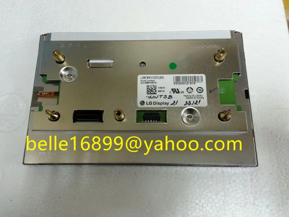 100% Новый оригинальный 7 &quotЖК-дисплей LB070WV3 (SD) (03) LB070WV3-SD03 экран для Mercedes Ben W204 E260