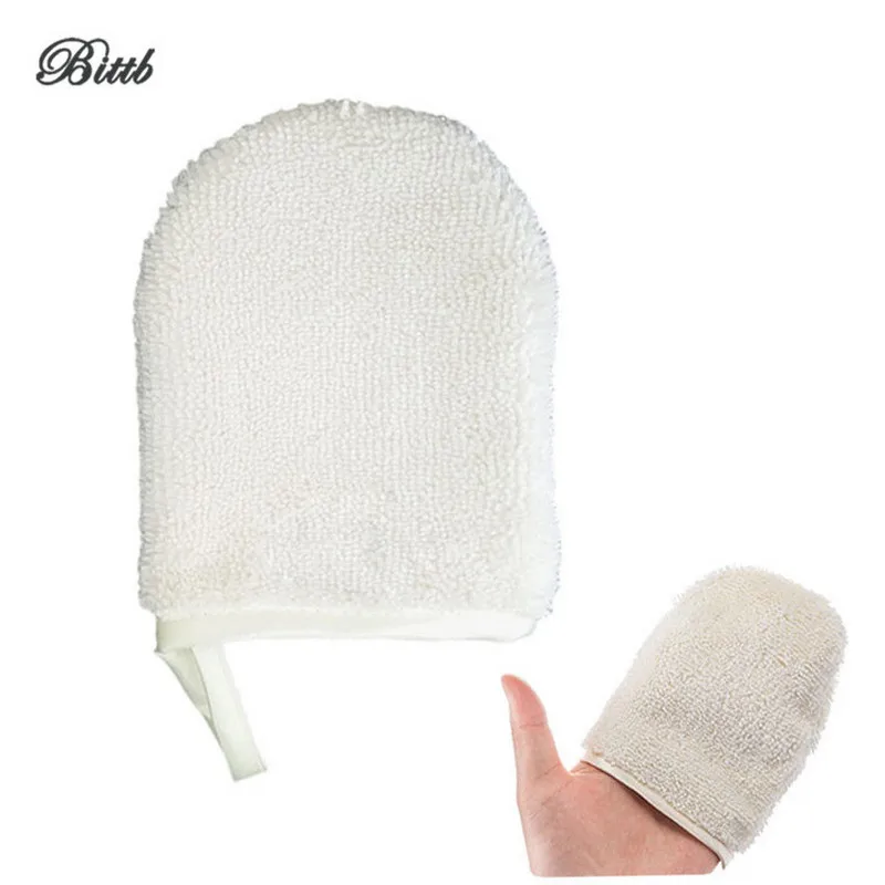 Bittb 1Pc Makeup Remover Glove Beauty Skin Cosmetic Cleansing Glove