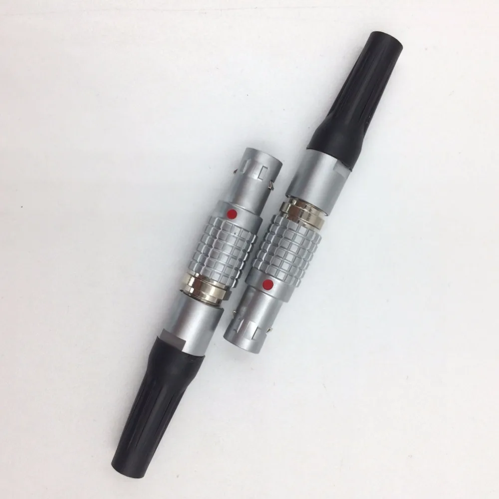 LEMO металлический круговой разъем FGB 0B 2 3 4 5 6 7 9 Pin два Keying (60 градусов) штекер FGB.0B. 30 *.