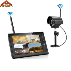 Stardot CCTV Системы 4CH HD Беспроводной NVR kit IP66 Поддержка 32G 1 шт ИК Ночное видение IP камера, Wi-Fi, Камера безопасности Системы наблюдения